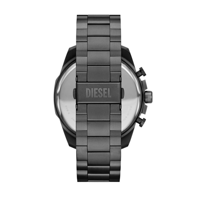 Diesel Mega Chief Slim Heren Horloge Grijs DZ4676