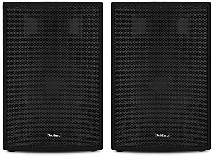 SubZero C15 Passieve PA-luidspreker, Paar