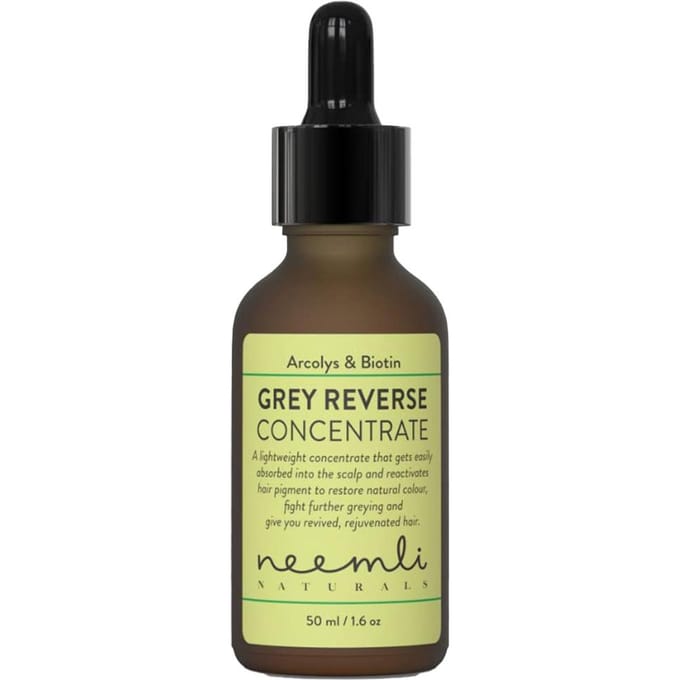 Neemli Naturals Arcolys and Biotin Grey Reverse Concentrate 1.6 fl oz 1.6 Fl Ounce black