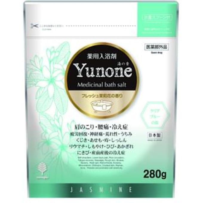 novopin - Yunone Medicinal Bath Salt Jasmine - 280g