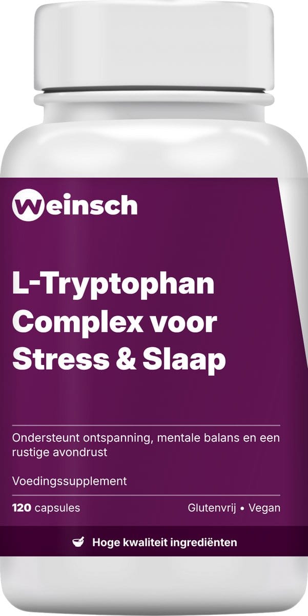 Weinsch L-Tryptophan Complex voor Stress & Slaap | 746mg | 120 capsules