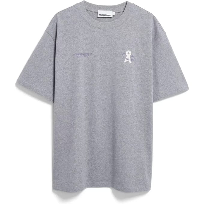 relaxed fit t-shirt van pure katoen model 'MAARKOS'