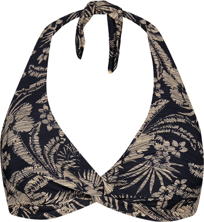 Barts Tuala Cross Halter Vrouwen Bikinitopje - maat 36 - Zwart
