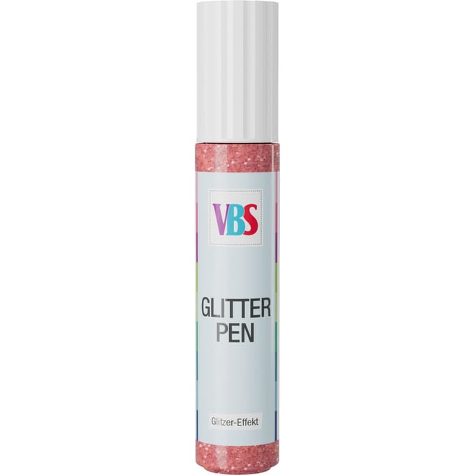 VBS Glitter Pen, 30 ml - Rood