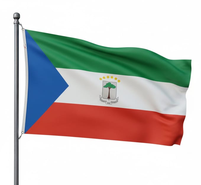 Trasal - vlag Equatoriaal-Guinea - 150x90cm
