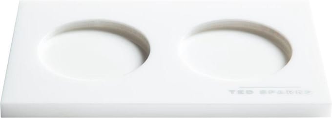 Ted Sparks Acrylic Tray | White | Accessoires 145 gr