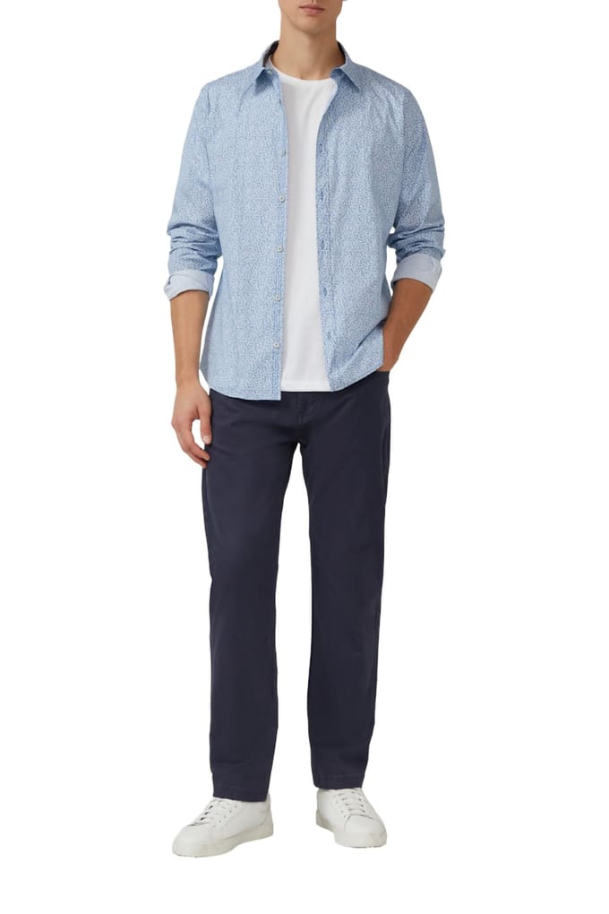 s.Oliver  Shirts Blue Taglia: L | Camicie Casual Outlet | Uomo | Blu