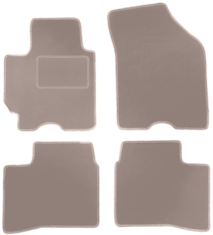 Beige velours matten voor: Suzuki Swift V hatchback (2017-)