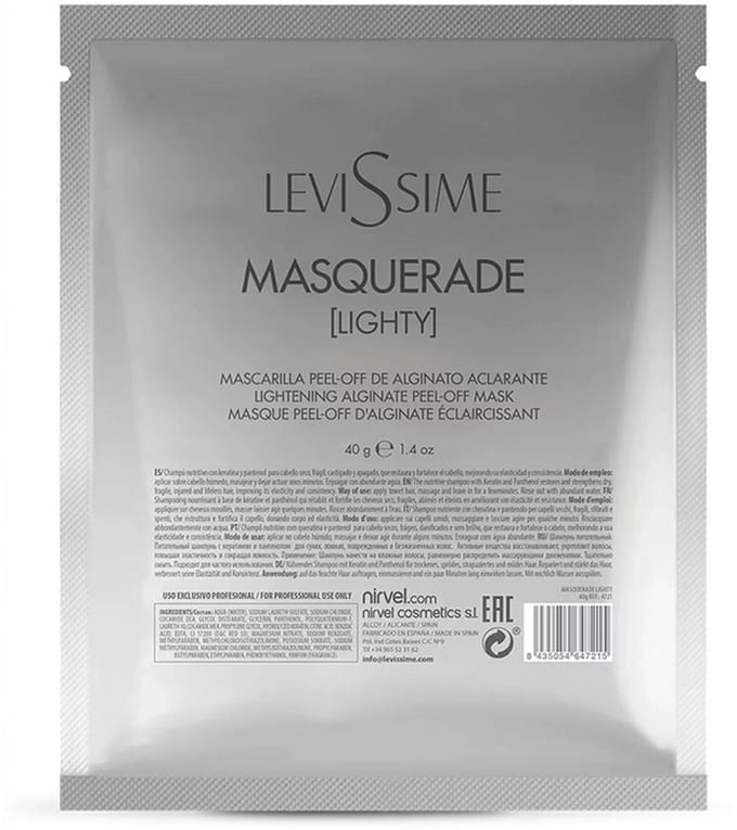 Masquerade Lighty Levissime / Verhelderend gezichtsmasker 40 g