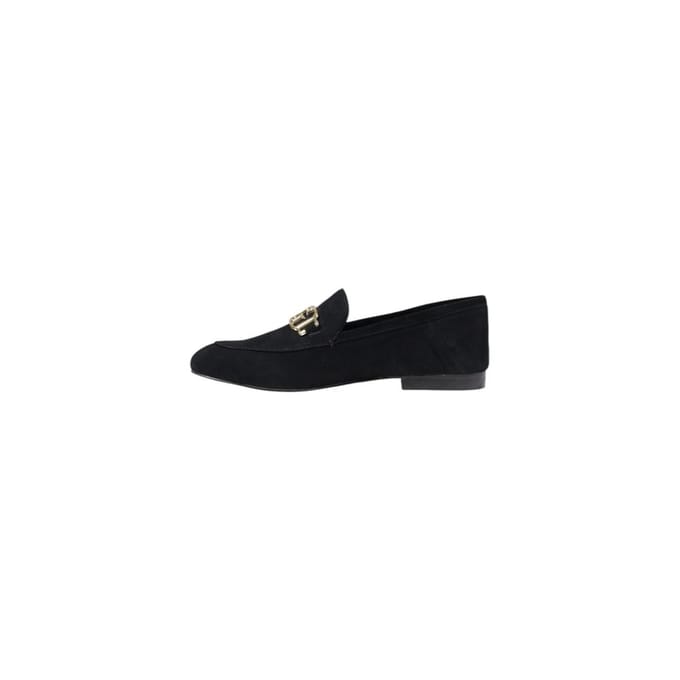 Guess Zwarte Leren Plateau Pumpen