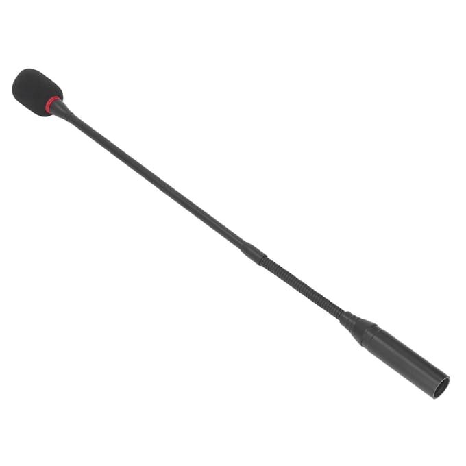 Zwanenhalsmicrofoon 17,7 inch Flexibel Ruisonderdrukkend Zwanenhals Plug-in Microfoon met Voeding