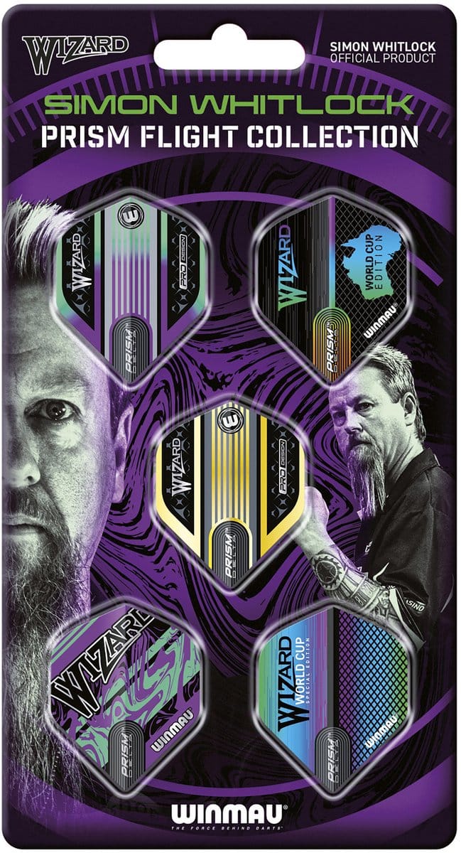 Winmau Simon Whitlock Prism Flight Collection - Dart Flights