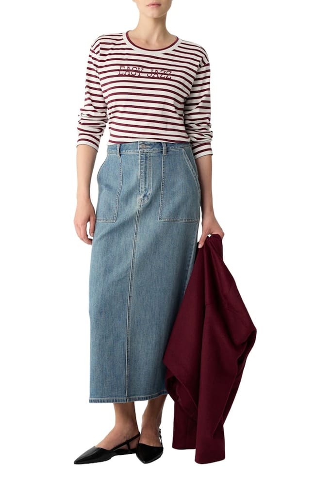 Comma Skirts Blue Denim Taglia: 36 | Maxi gonne Outlet | Donna | Blu