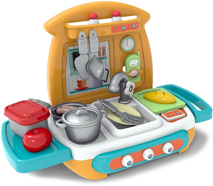 Mijn eerste servies met keukenaccessoires Chicos