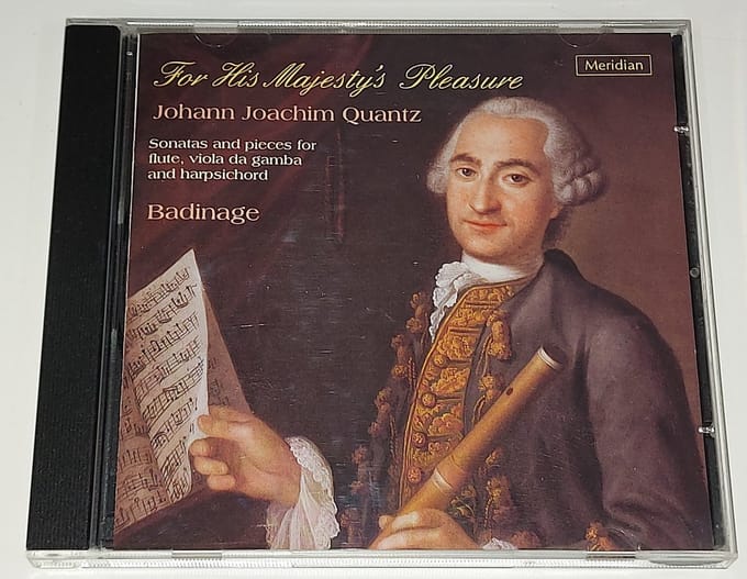 Quantz: For His Majesty's Pleasure