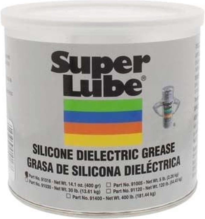 Super Lube diëlektrisch siliconen vet - 400 gram pot