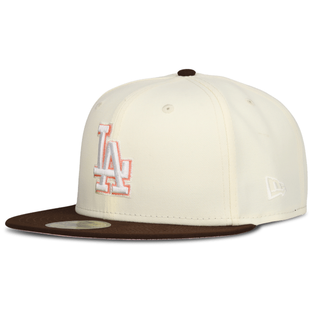New Era 59FIFTY Petten Unisex - Wit - Maat 7 5/8 - Katoen