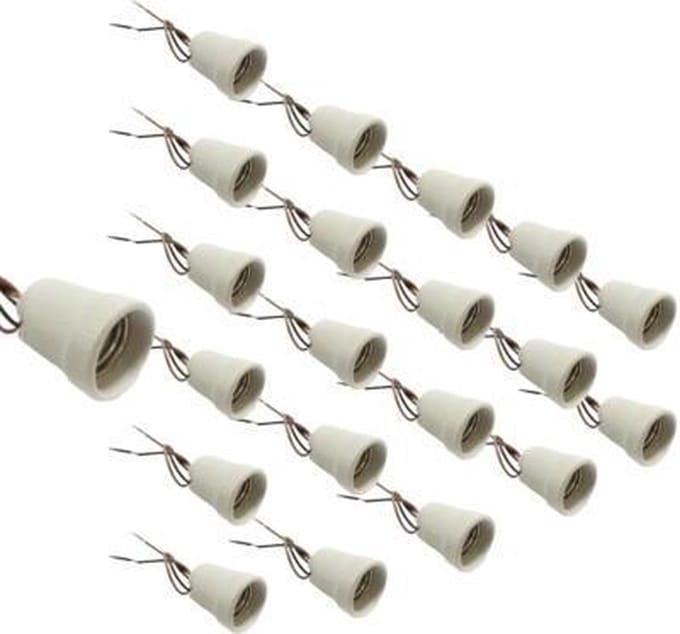 E27 lamphouder (20 stuks) - Overig - Wit - SILUMEN