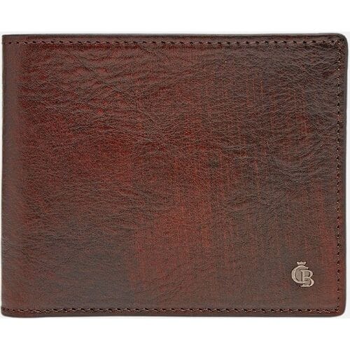 Castelijn en Beerens Portemonnee / Portefeuille Heren - Billfold - RIFD - Leer - Rien - Cognac