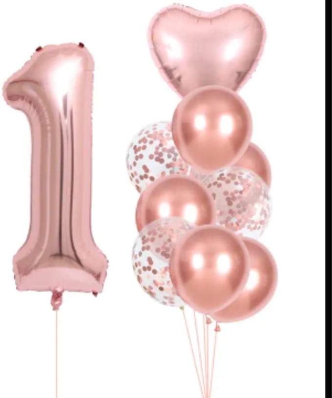 Verjaardags ballon 1 jaar