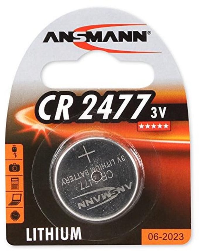 Knoopcellithiumbatterij CR 2477 - 10 Stuks - 3V