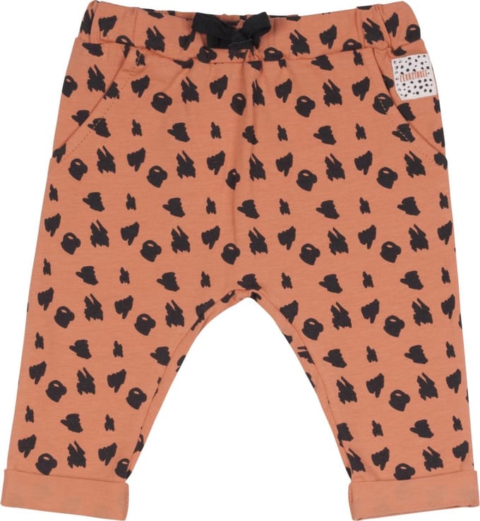 Zero2Three - Joggingbroek - Faded orange - Maat 68