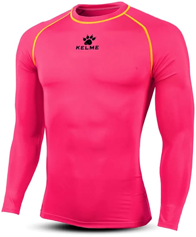 Kelme Thermical Team Lange Mouwen Basislaag Roze XL Man