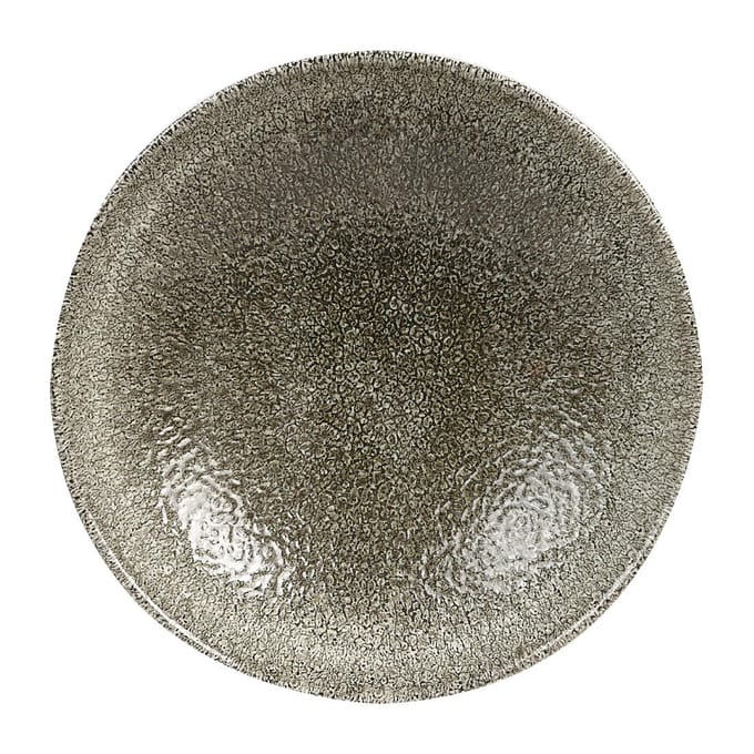 Churchill Raku Quartz Black Evolve Coupe Bord 16.5cm (12 stuks)