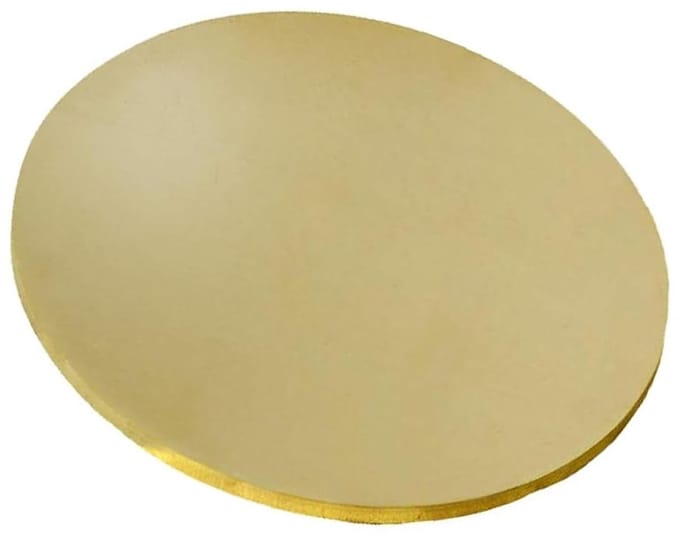 Messing Plaat - Metaal Rond - Hobby Ambachten - Hoge Sterkte - 160 mm Diameter - Messing