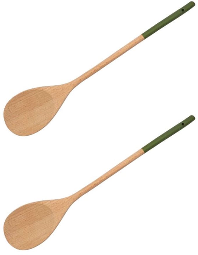 Set van 2 Houten Lepels 33 cm Fackelmann Wood Edition