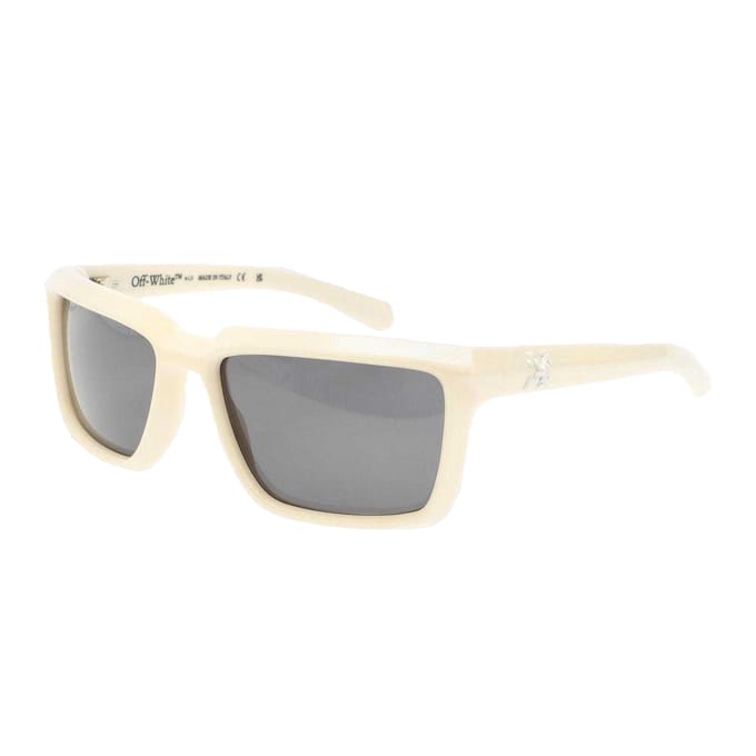Off-White Portland Zonnebrillen (Wit/donkergrijs)