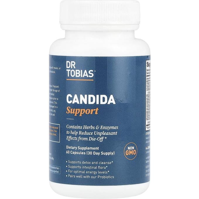 Candida Ondersteuning, 60 Capsules