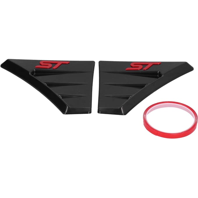 Set Fender Zijrooster Sierlijsten voor ST RS Stijl Modificatie Accessoire voor Ford Focus MK 2Rood rood