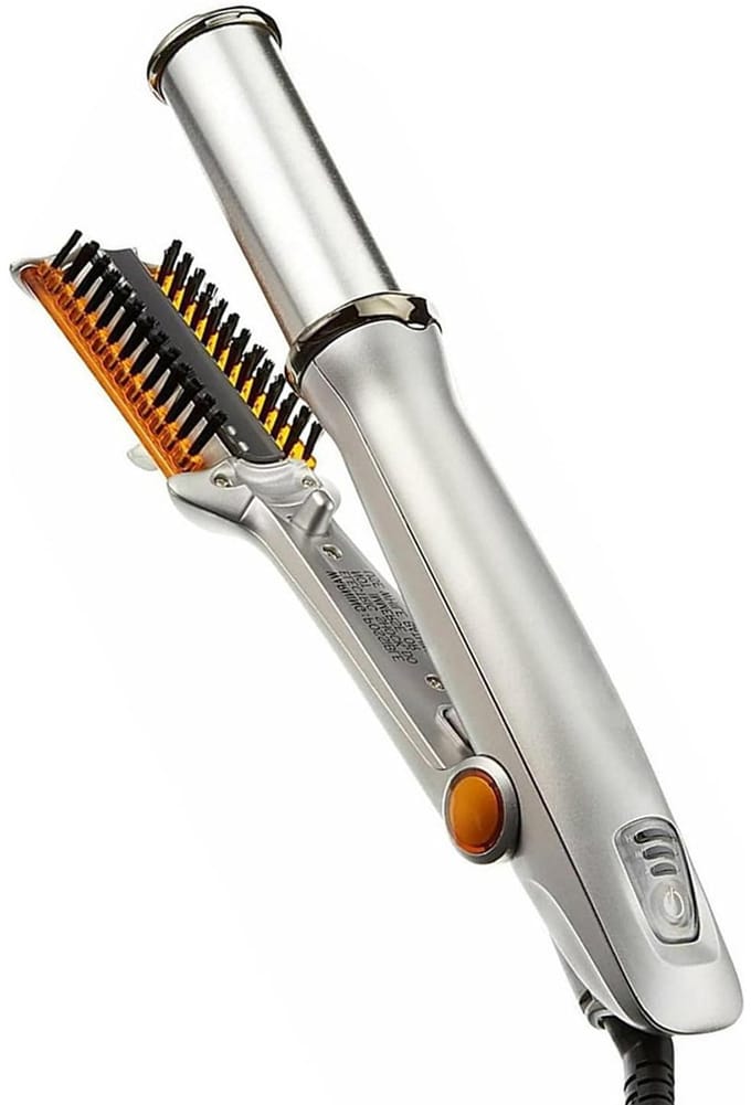 PTC Verwarmde 2-in-1 Haarstylingtool – Gelijkmatige Warmte – 3 Temperatuurinstellingen – Incl. Hittebestendige Mat