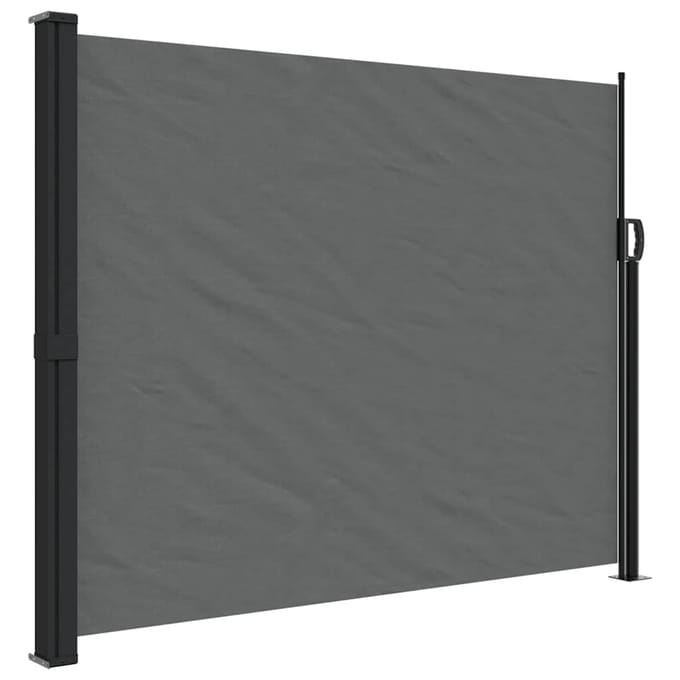 vidaXL - Uitschuifbaar - zijluifel - antraciet - 160x300 - cm