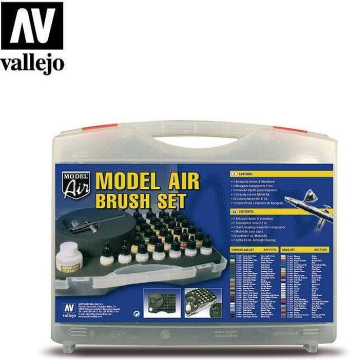 Vallejo Hobbyverf - 71173 Camouflage Model Air Colors - Airbrush Verf set