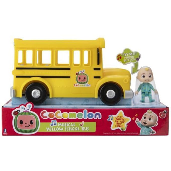 Cocomelon - Gele Muzikale Schoolbus Speelfiguren & personages