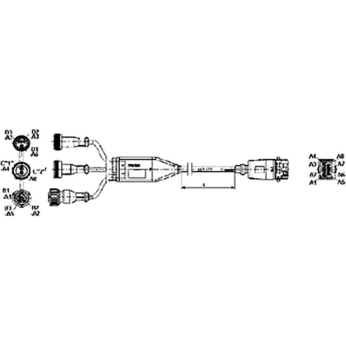 ABS aansluitkabel WABCO 4493720800