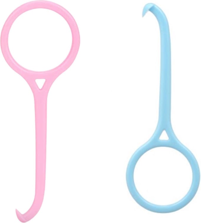 Orthodontische Aligner Remover - Beugel - Orthodontic Beugel verwijderaar - 2 stuks - Roze/blauw
