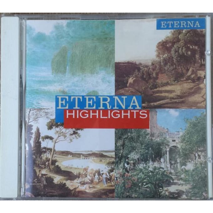 CD VARIOUS - Eterna Highlights  0031012BC Berlin Classics 1995 Duitsland Soul/Funk Gebruikt gray