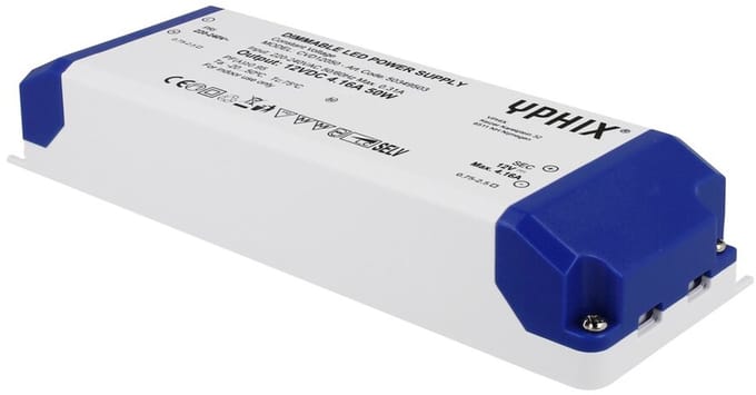 LED transformator 12V 4,16A Max. 50W dimbaar