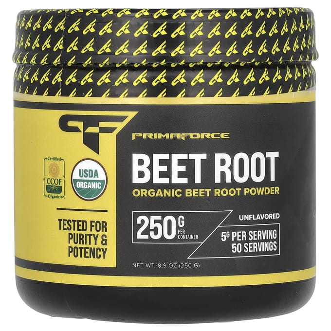 Primaforce, Biologische Bietenwortel, Zonder smaak, 8,9 oz (250 gram)