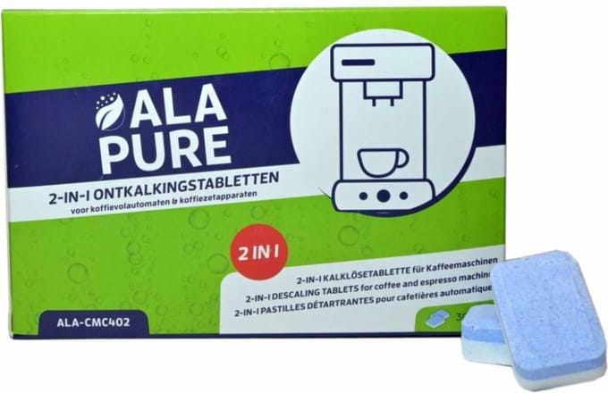 Alapure Universele 2-in-1 Ontkalkingstabletten 20 gram