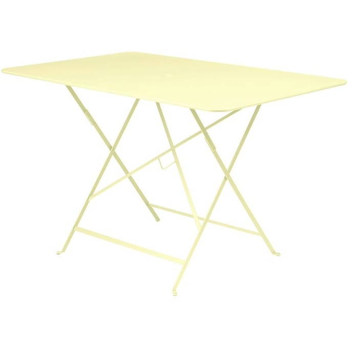 Fermob BISTRO klaptafel rechthoekig - A6 citroensorbet - 117 x 77 cm