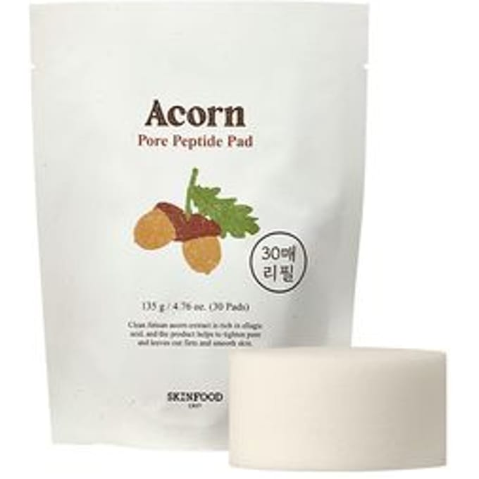 SKINFOOD - Acorn Pore Peptide Pad Refill Only 30 pads