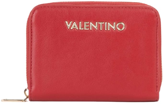 VALENTINO portemonnee Clio Re Zip Around Wallet Rubino rood