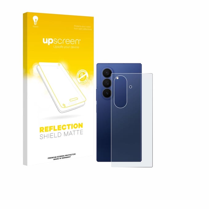 upscreen - Screenprotector voor Samsung Galaxy Z Fold 7 (Achterkant) - Folie Beschermfolie anti glare matte