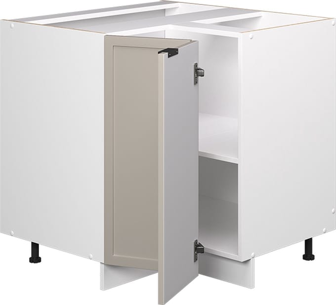 Vicco Fame-Line Hoekkast – 80.5 cm, WB Eik GrijsBeige