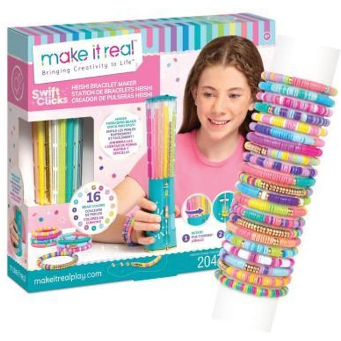 Make it Real - Swift Clicks™ Heishi-Armbandenmaker - Maak 23 unieke Heishi armbanden