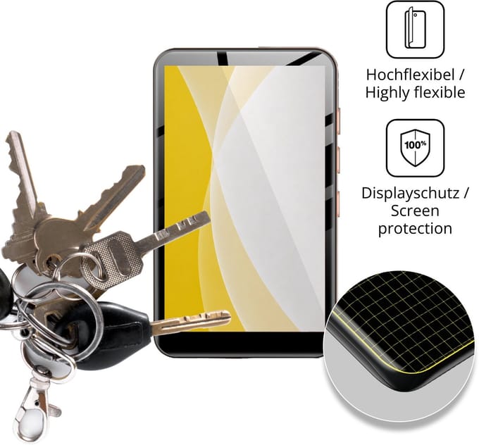 dipos – 2x Beschermfolie geschikt voor Fanvace K22 | 3D Full Cover Screenprotector | 100% Passend
